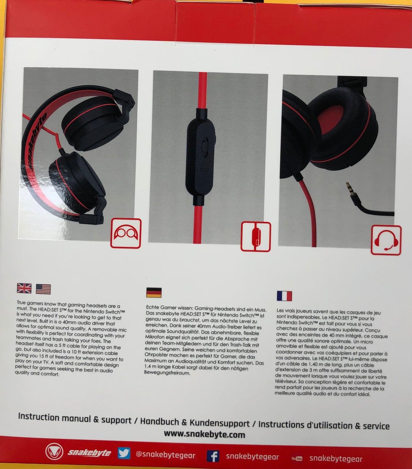 Snakebyte headsets