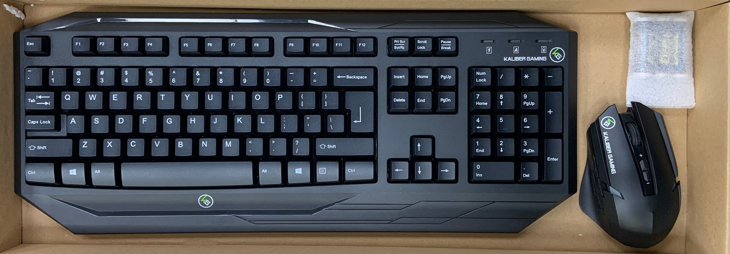 Wireless Keyboard and Mouse Combo