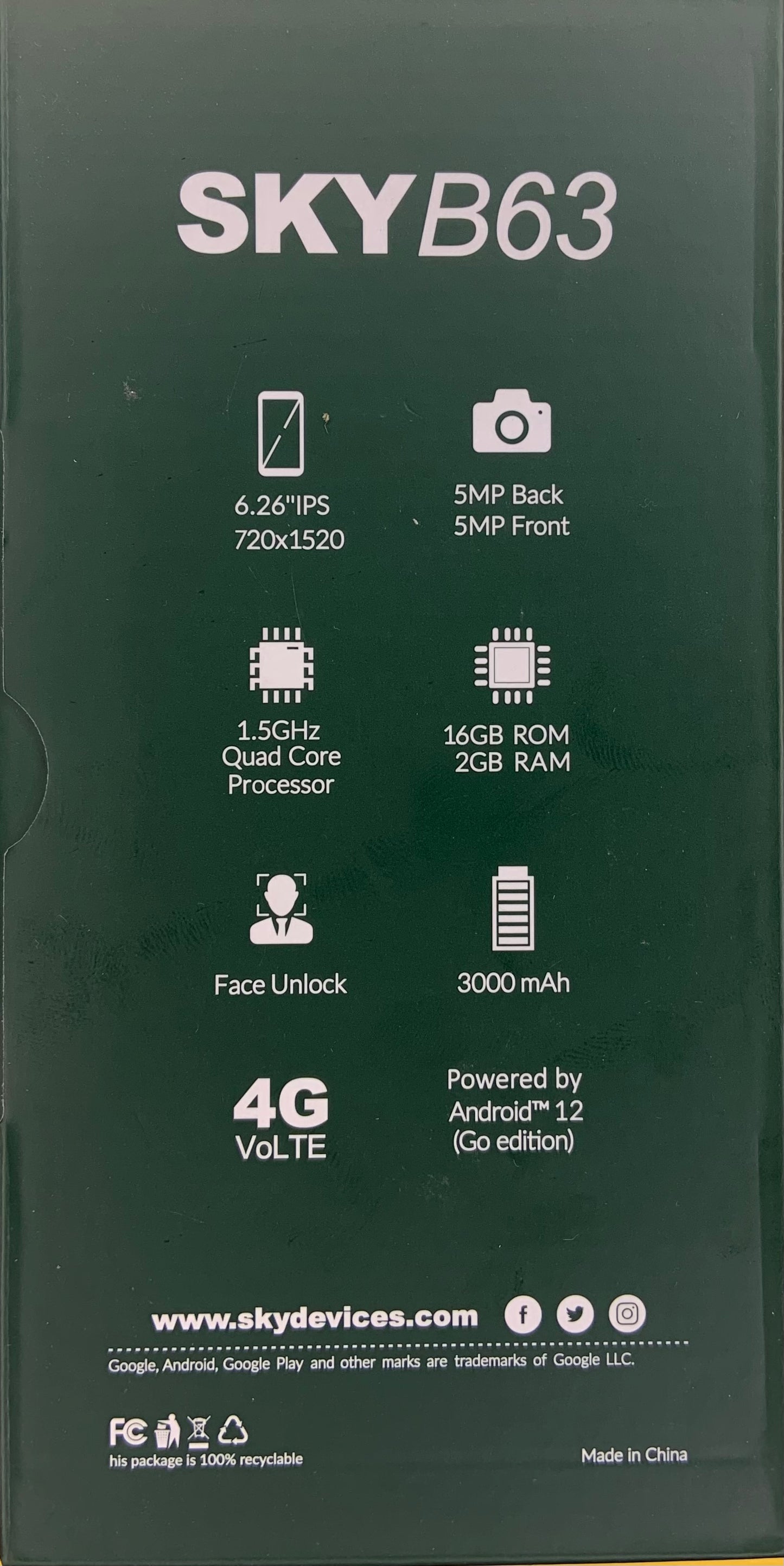 SKY B63 Phone