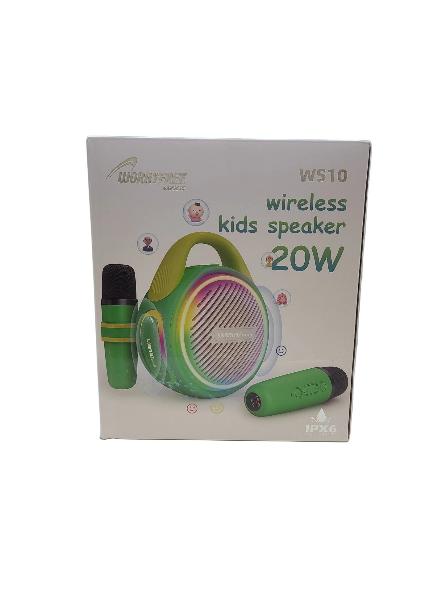 Worryfree wireless karaoke speaker-WS10 20W