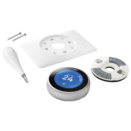 Thermostat d'apprentissage intelligent Google Nest Wi-Fi (3e génération) - 