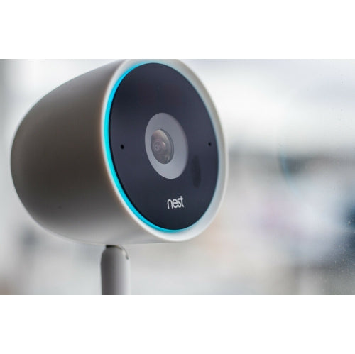 Caméra intelligente Google Nest IQ intérieure - Blanc 