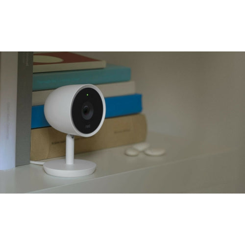 Caméra intelligente Google Nest IQ intérieure - Blanc 