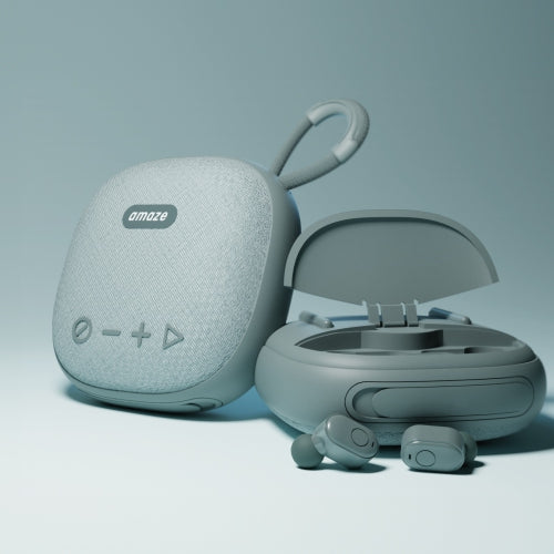 Amaze Bluetooth Speaker + True Wireless Earbuds + Music Player