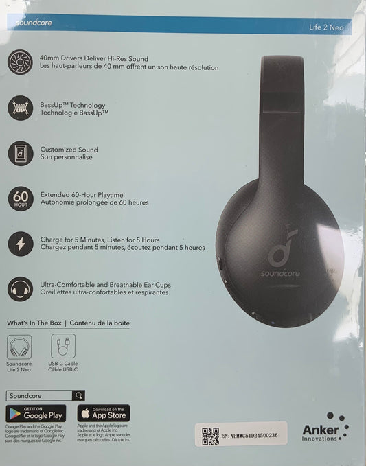 Soundcore  by Anker life 2 neo