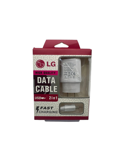 LG FAST ADAPTER PLUS MICRO CABLE