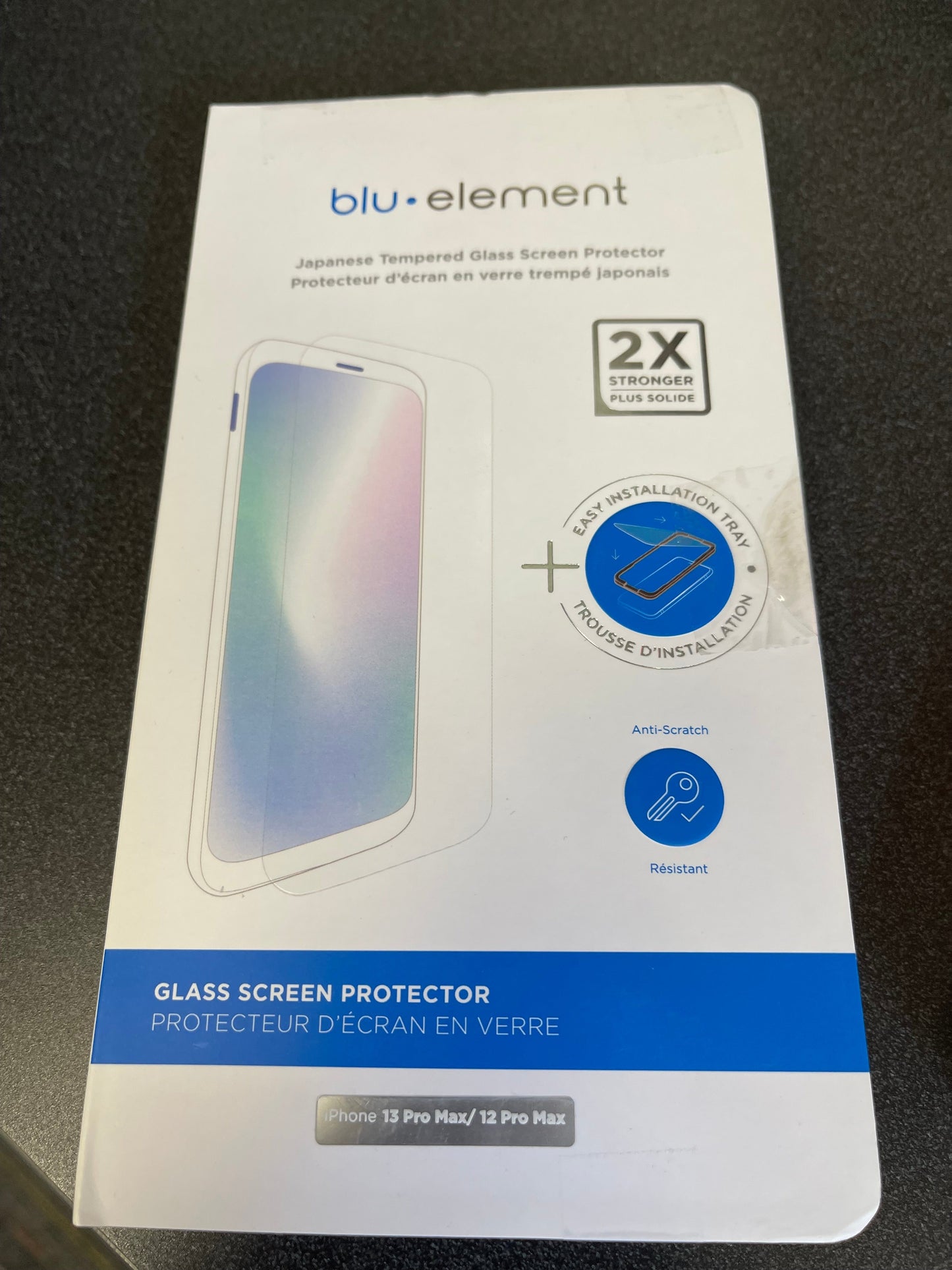 blu element Japanese Tempered Glass Screen protector- for All iPhones