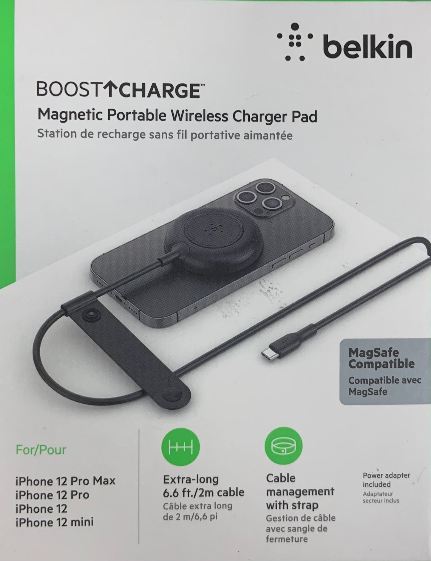 Belkin Magnetic  Portable Wireless Charger Pad