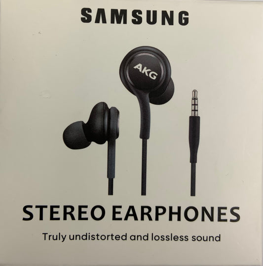 Samsung Headphones  Designed by AKG - Black 3.5 mm