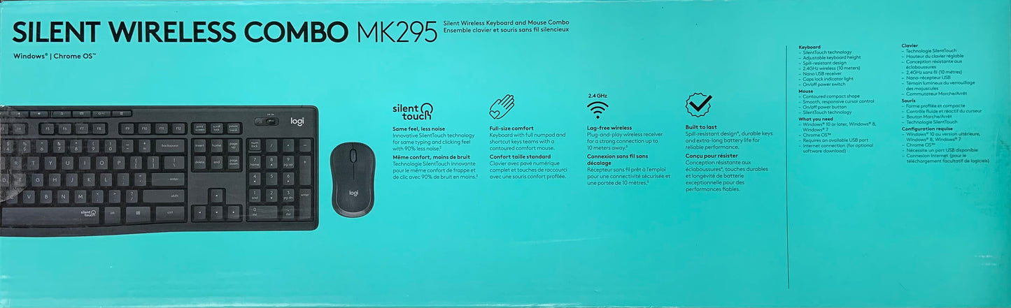 Logitech Wireless Keyboard and Mouse