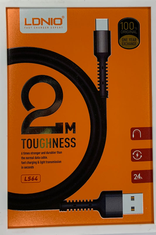 Ldnio LS64 - Lightning to USB Cable, 2 Meter Length