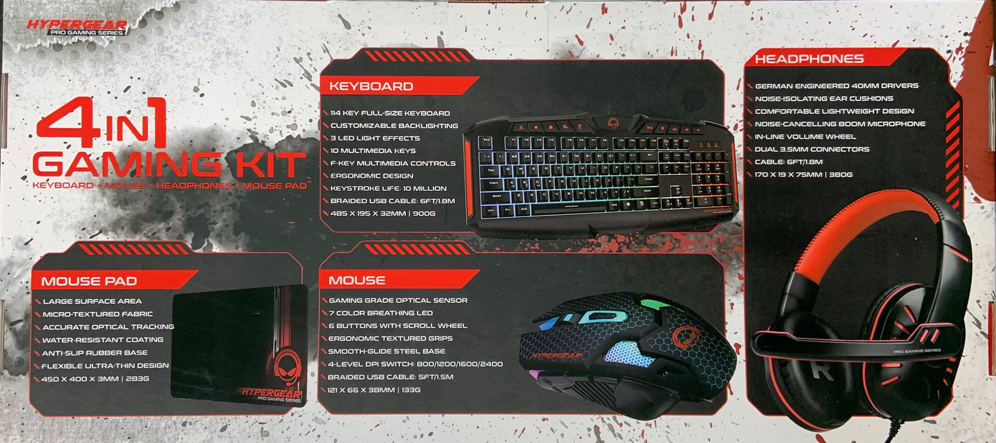 HyperGear 4-in-1 Gaming Kit