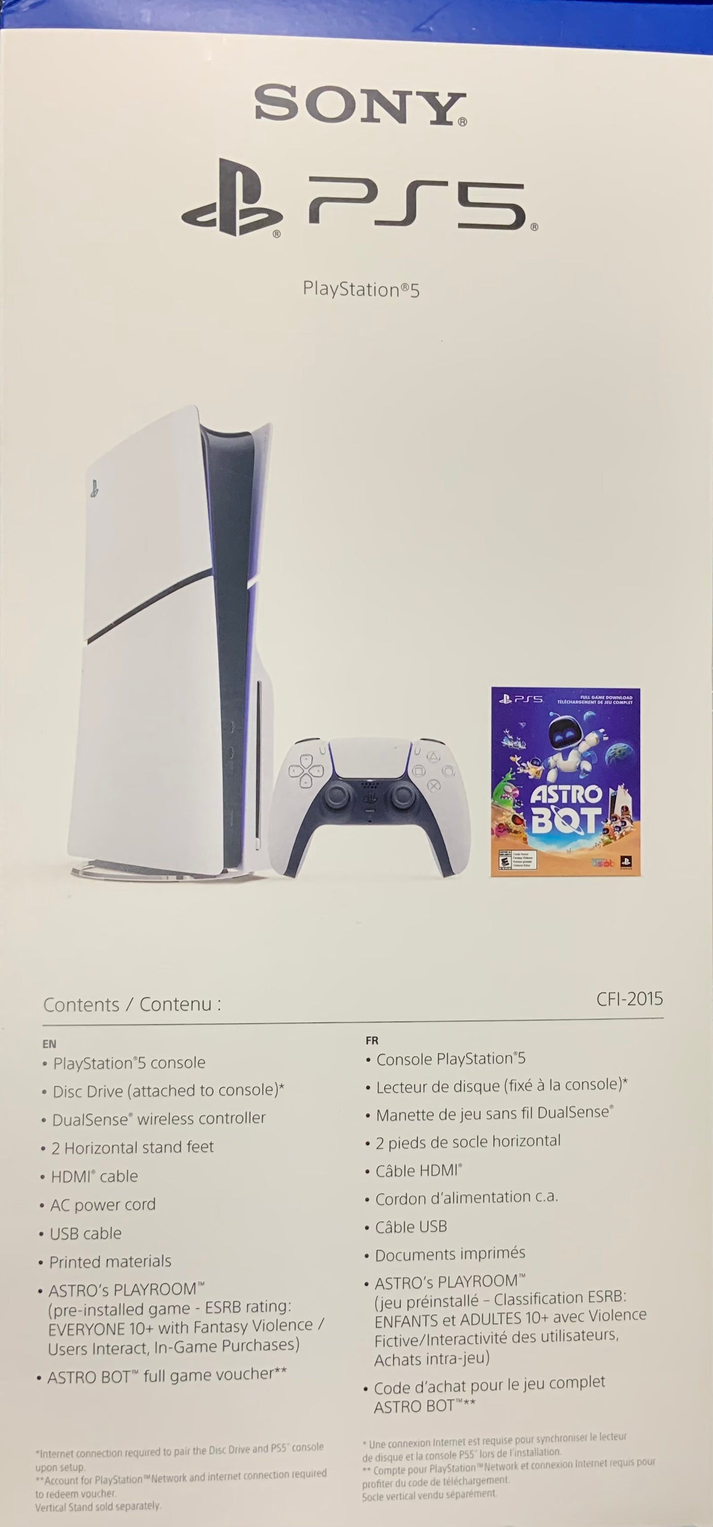 PlayStation 5 Slim Astro Bot Bundle