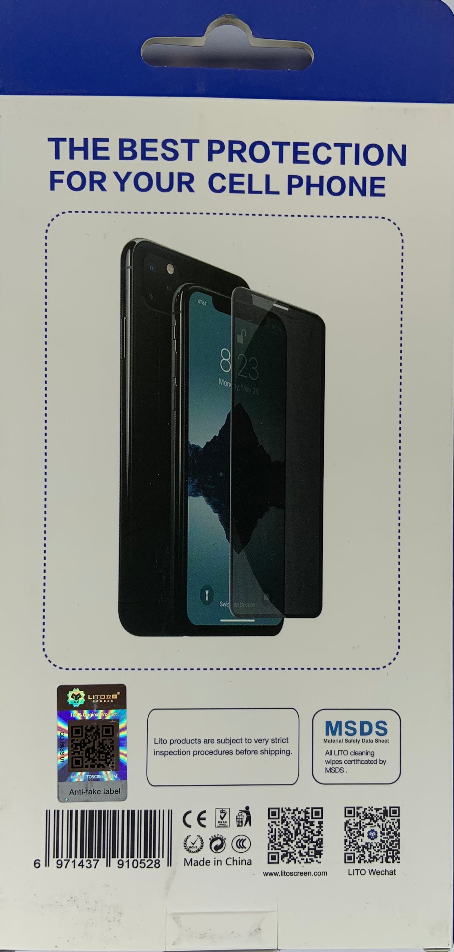 Apple iPhone XS, Privacy Screen Protector