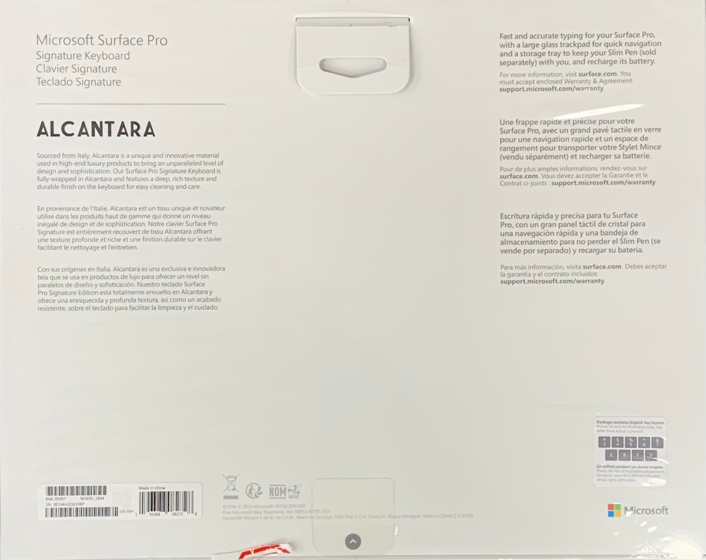 Microsoft Surface Pro Signature Keyboard