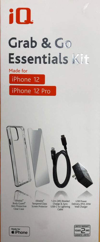 iQ GRAB AND GO ESSENTIAL KIT FOR 12/12 PRO