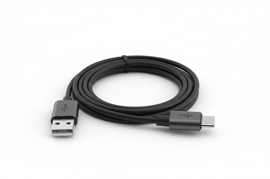 BLACK USB A TO TYPE C
