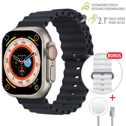 Boost 2.1 in. Wireless charging touch screen Multifunction Smartwatch