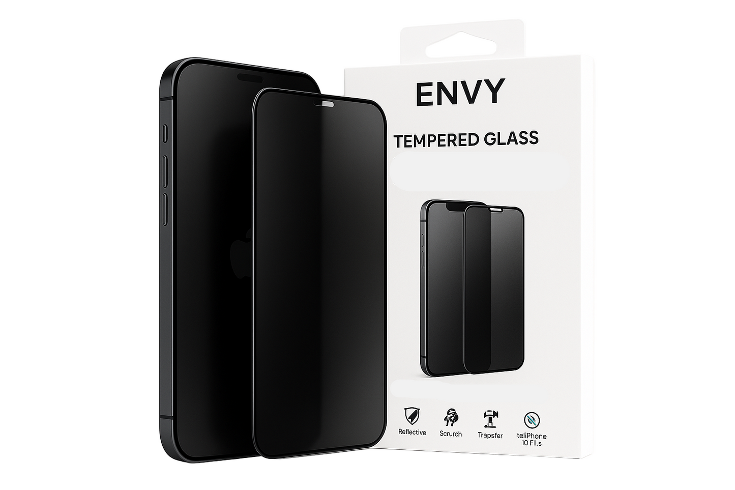 Envy Tempered Glass Privacy for iPhone 16 Plus