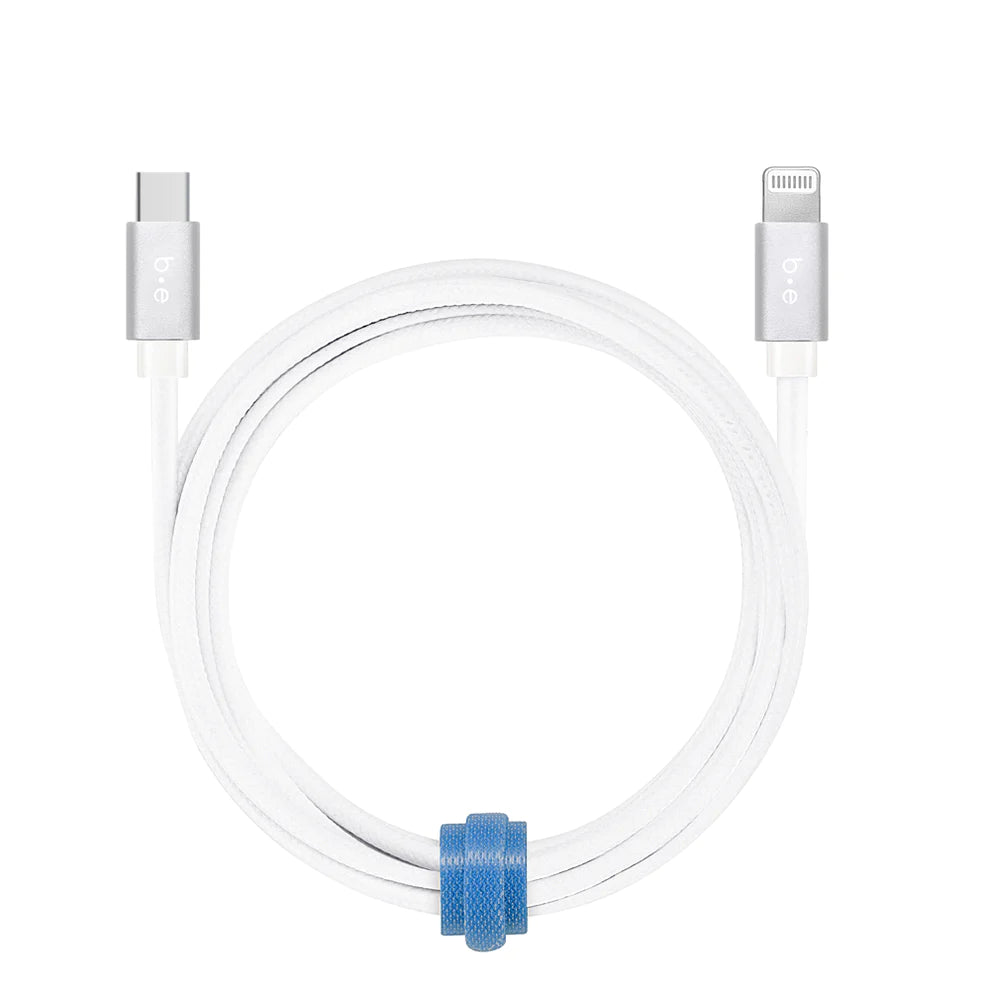 Blu Element 10 ft  Braided USB-C to Lightning Cable MFI