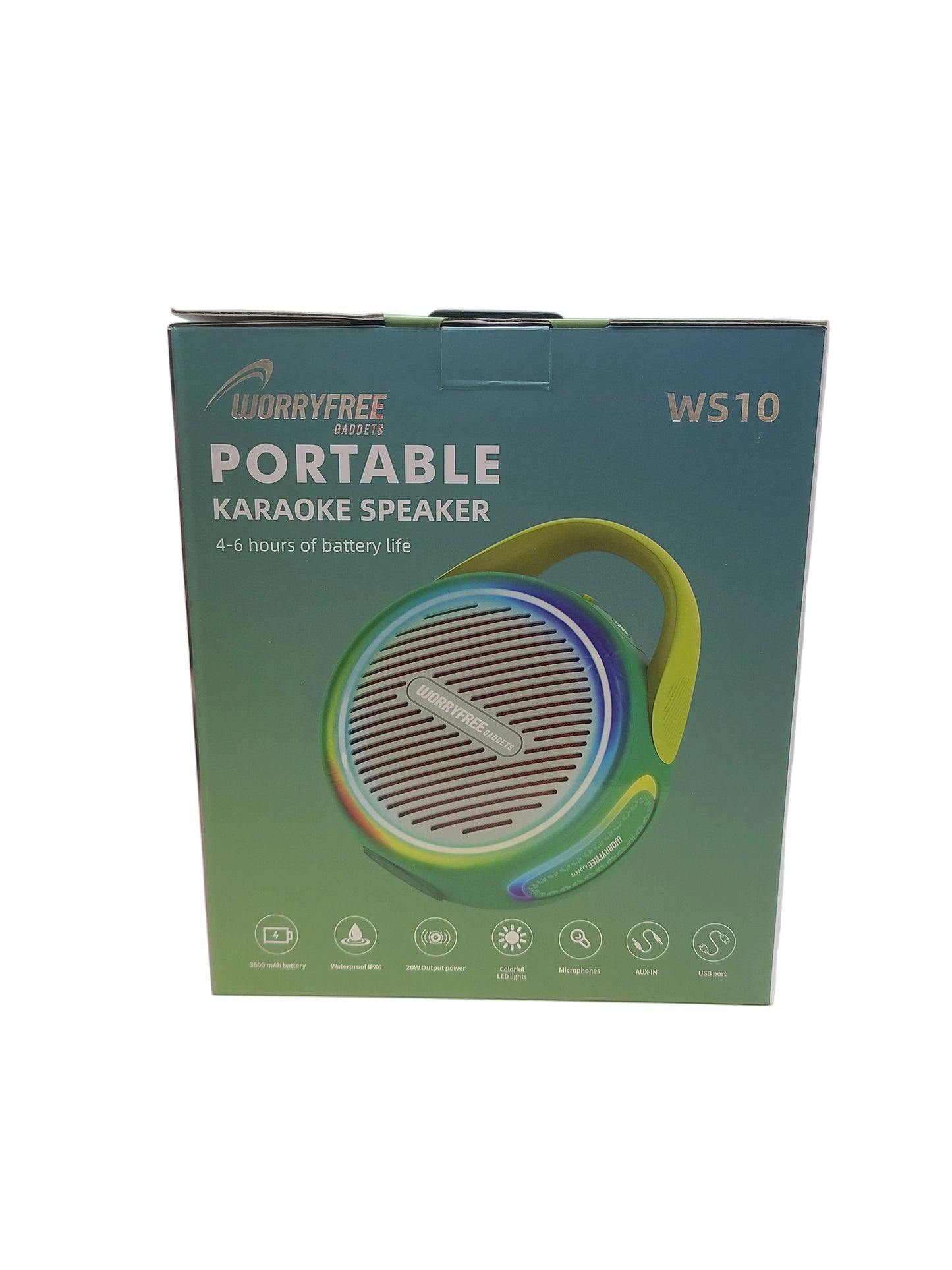 Worryfree wireless karaoke speaker-WS10 20W