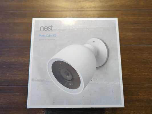 Nest/Google Cam IQ Outdoor Weatherproof Wi-Fi NC4101US BRAND NEW Factory Sealed
